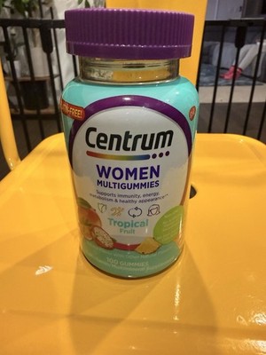 Centrum Women Multigummies, Tropical Fruit,  100 Count