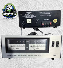 Realistic APM-200 Peak & RMS Audio Power Meter Tested Working