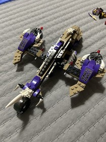 LEGO NINJAGO Condrai Copter Attack 70746 Purple Aircraft 2 Minifigures