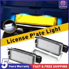 Licence Number Plate Light Lamp For Movano Vivaro B NV300 NV400 Talento Master