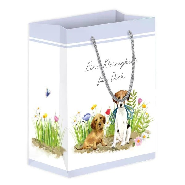 GeschenktüTe, Geschenktasche Hunde Hundespaß Mittel M | GräTz Verlag-image