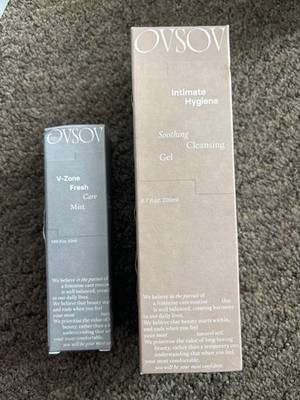 OVSOV Feminie Intimate Care Duo - Cleansing Gel & Refreshing Mist--