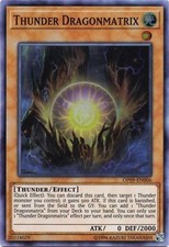 Thunder Dragonmatrix - OP09-EN006 - Super Rare - Unlimited x1 - Near Mint