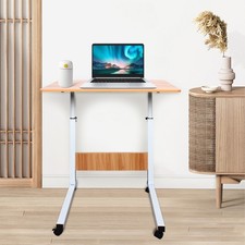 C Shape End Table Small Sofa Side Coffee Snack Storage Table Modern Laptop Desks