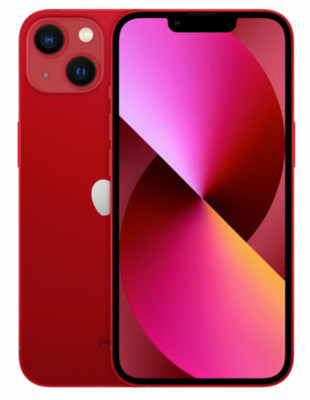 Apple iPhone 13 - 256 GB - (PRODUCT)RED (Fully Unlocked) - Acceptable Condition