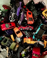 Hot Wheels, Matchbox Die Cast Model Cars Loose Used Various Years 1LB Lots