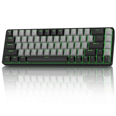 TMKB T68 60% Wireless Mechanical Gaming Keyboard, Tri-Mode BT5.0/2.4GHz/USB-C...
