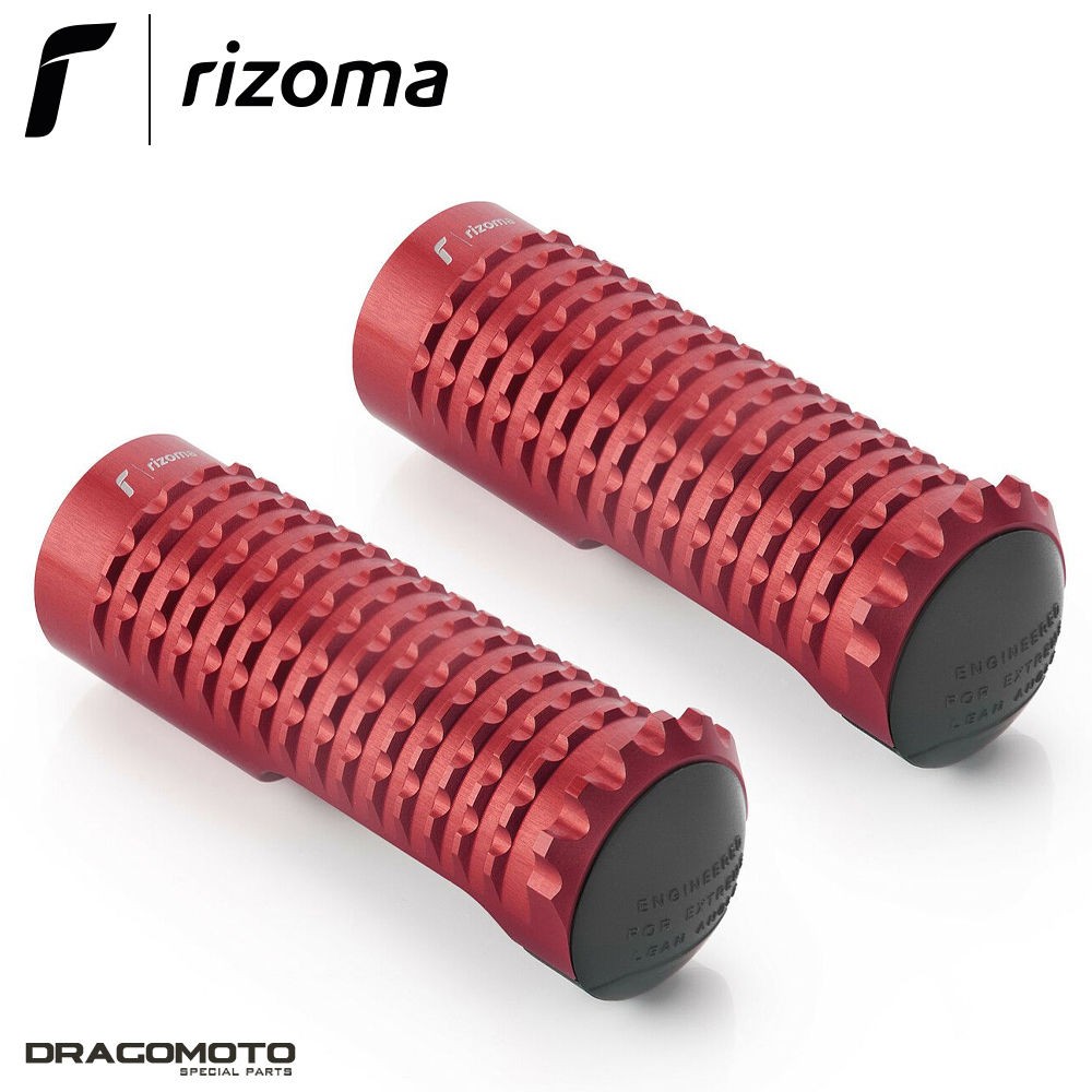 Pegs EXTRÊMES Rizoma PE631R pour moto Ducati Scrambler 1100 Dark Pro 2020-2024 en alu noir - 3