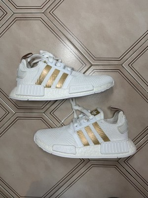 Adidas Originals Adidas Nmd R1 Gold And White Adidas Originals NMD