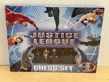 Vintage 2004 Pressman DC Comics Justice League Chess Set New/Sealed Rare!