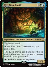 The Lion-Turtle - TLA - NM TCG MTG