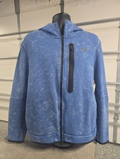 Nike Men's Sportswear Tech Fleece Windrunner Full-Zip Hoodie XL Royal Blue