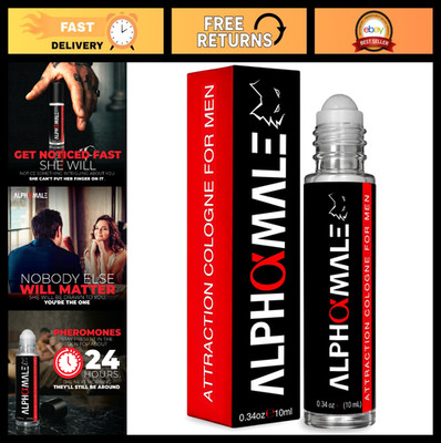 Pheromone Cologne for Men - Attract Women with Masculine Scent - 10ml Roll-On