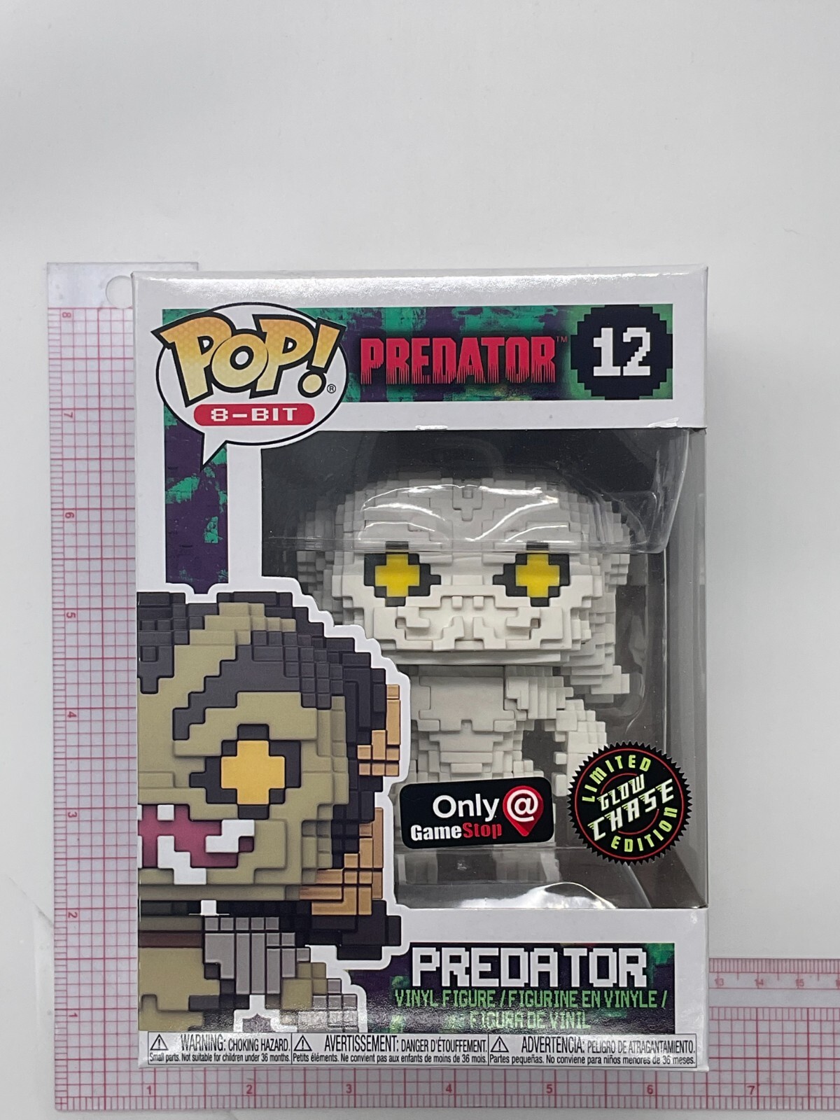 Figura De Vinilo Funko Pop Predator #12 Gamestop Exclusive Chase 8 Bits D03
