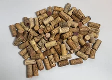 Used Wine Corks Lot of 100 All Natural Cork -  Fine Wine, No Foam, No Champagne