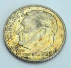 USA ONE DIME 1963 OLD SILVER COIN