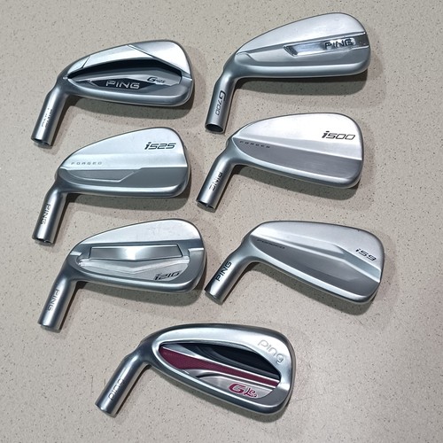 PING 7 Iron Demo/Fitting Heads Only G425, i500, i525, i59, i210, G700 & GLe2 LH