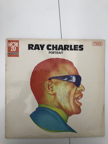 RAY CHARLES PORTRAIT Probe Records SHZE 331 VINYL Lp German Pressing - Picture 5 of 6