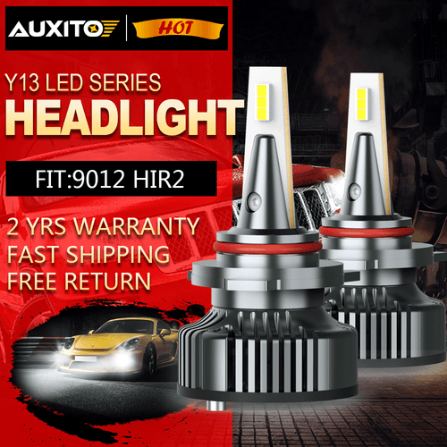 9012 LED Headlight Conversion Kit High Low Beam for 2014 2015 GMC Sierra 1500 - Bild 1 von 11