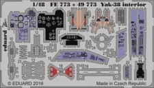 eduard FE773 1/48  Yak-38 Forger Interior for Hobby Boss