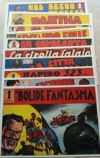 ALBI DELL'AUDACIA Anno III Nuova Serie completa 1/10- ANASTATICA Sigillata