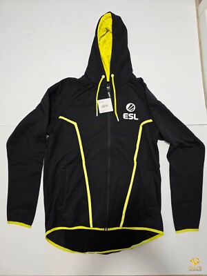ESL Zip Jacket Gr. M, L, XL  Jacke Hoodie Major Tournament CS:GO CS2 Schwarz NEU