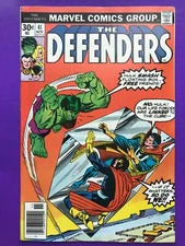 DEFENDERS #41 VF+ 8.5 HIGH GRADE BRONZE AGE MARVEL