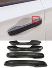 LHD Real Dry Carbon Fiber Keyless Door Handle Cover Fits 23-26 Accord CR-V HR-V