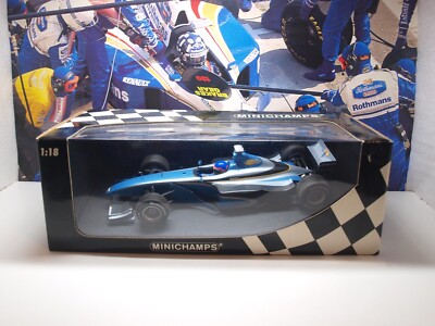 ミニカー MINICHAMPS BAR 01 SUPERTEC TESTCAR 1999 MINICHAMPS 180 990120 BAR 01 SUPERTEC F1 model testcar J