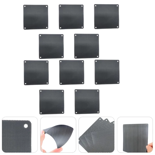  10 Pcs Staubnetz Filtergitter Für Computerlüfter Magnetischer Lüfterfilter