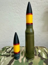 Replica PGU-47U APEX, 25mm projectile used by the F-35A Lightning II