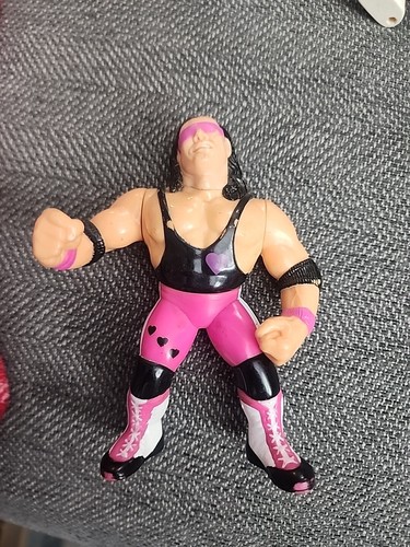 WWF Hasbro Bret the Hitman Hart Purple Heart Wrest...