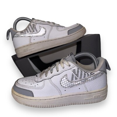 Size 13 (PS) - Nike Force 1 LV8 2 Low White Wolf Grey for sale