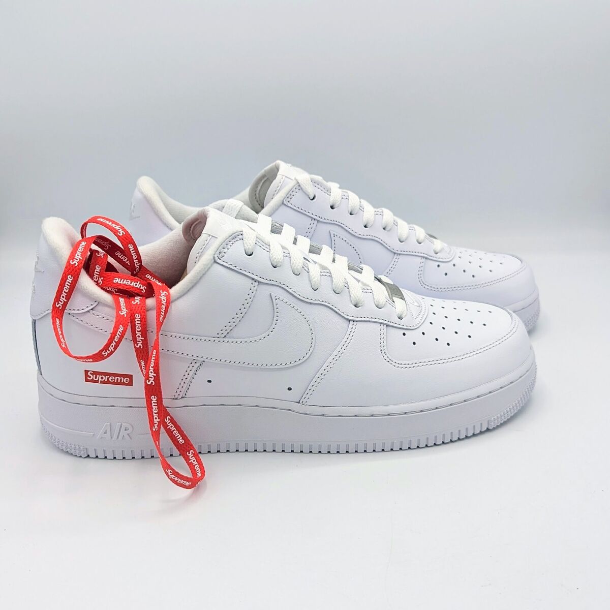 Nike Air Force 1 Low White Supreme - Sneakers CU9225-100