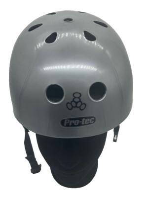Triple Eight Pro Tec Kinder Schutzhelm grau Farradhelm Skaterhelm Größe S