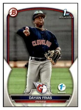 DAYAN FRIAS RC 2023 Bowman 1st Edition #BPPF-26 ROOKIE MLB Guardians  ID:63696