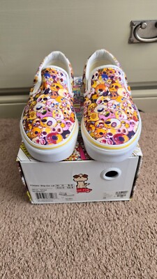 NEW Vans Classic Slip-On LX x Takashi Murakami Flower Yellow  display picture 3