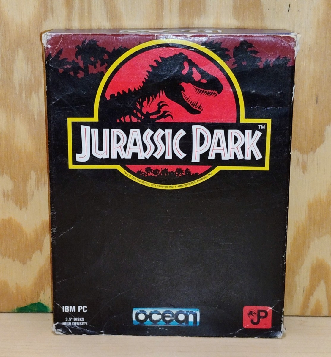 Jurrasic Park by Ocean - For IBM PC 1993 - All 3 Floppy Disks