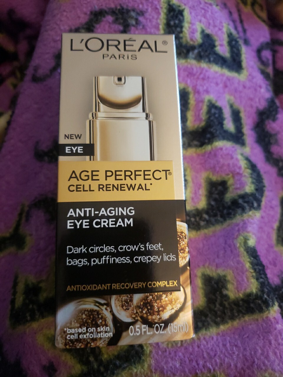 L'Oreal Age Perfect Cell Renewal Anti-Aging Eye Cream 0.5 fl oz 15 mL NEW