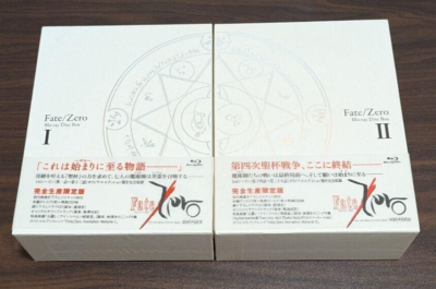 Fate/Zero Blu-ray Disc Box I & II set Limited Edition 7 Disks