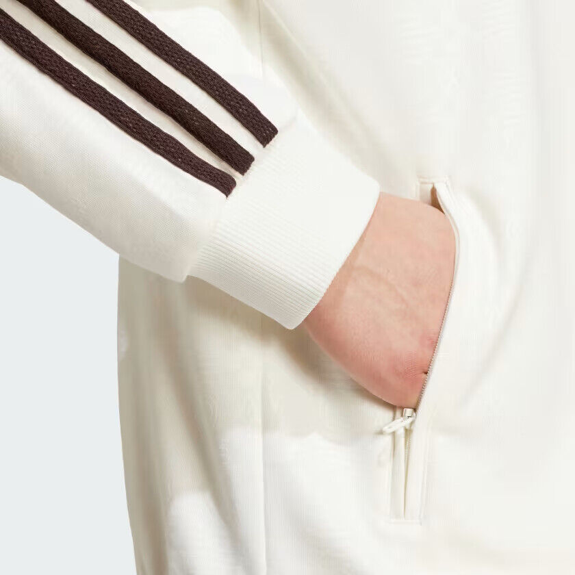 adidas Originals Men's 80s Premium Embossed 3-Stripes Track adidas Originals Men's 80s Premium Embossed 3-Stripes Track