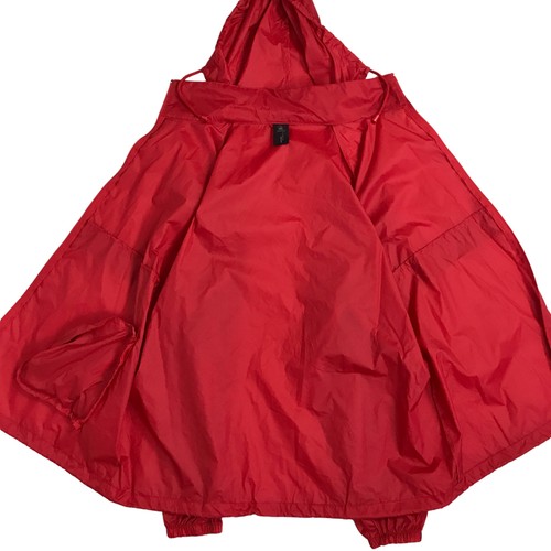 B&C Collection Sirocco Mens Anorak Jacket Red Sz XL Raincoat Hooded Lightweight - Picture 6 of 8
