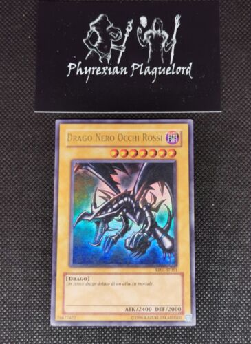 YuGiOh! Red-Eyes Black Dragon Retro Pack RP01-IT011 Played IT - Photo 1/4