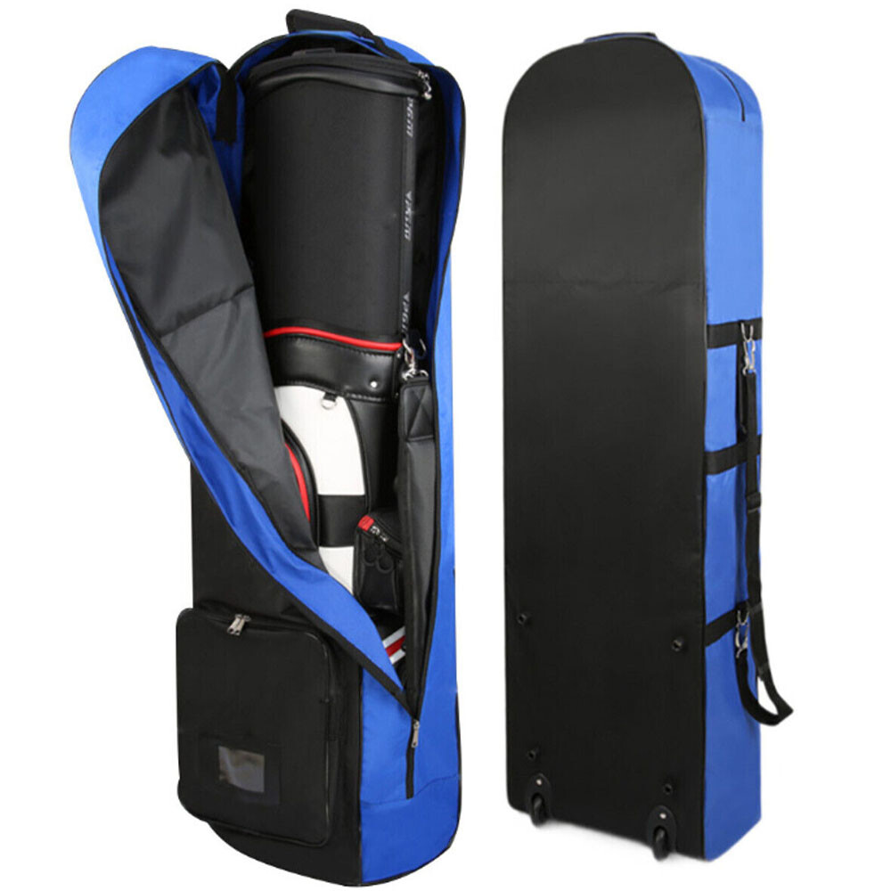 Foldable Golf Aviation Bag with Wheels Lightweight Golf Club Bag Golf