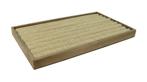 Stackable Vintage Wooden Display Tray With Choice of Jewellery Display Insert - Picture 25 of 34