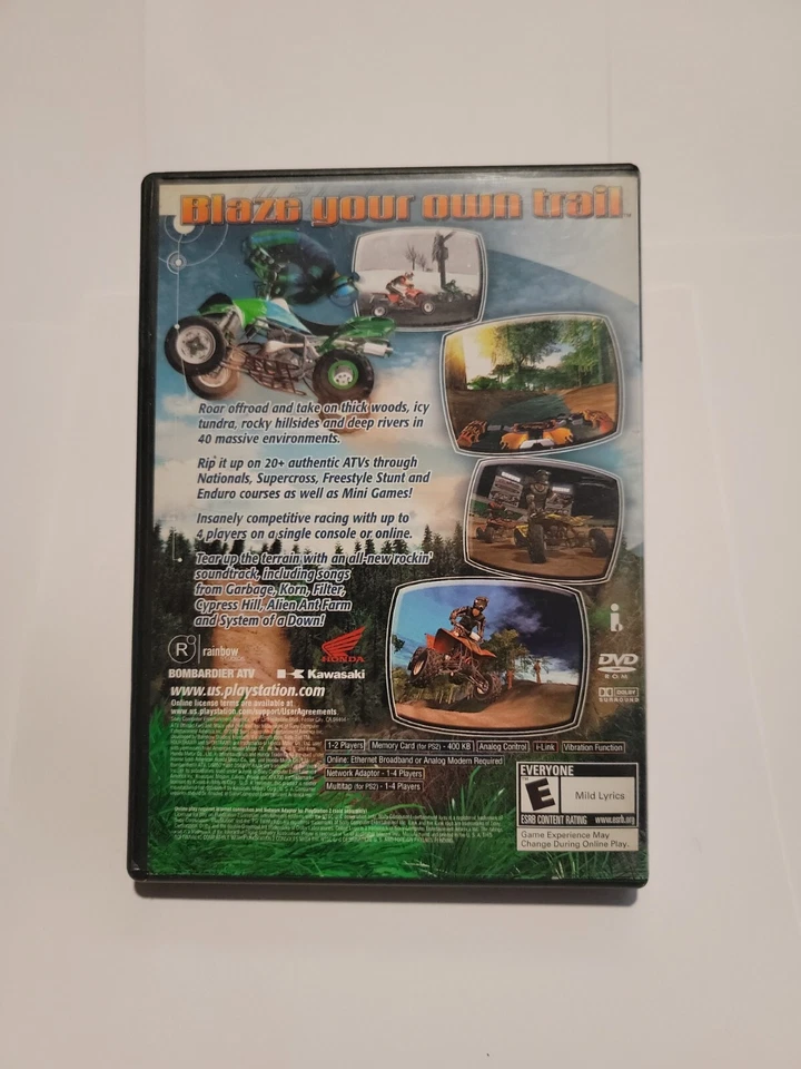 ATV OFFROAD FURY 2 PS2 PlayStation 2 Complete PAL Game CIB - Image 2 of 3