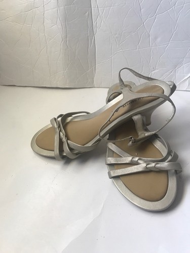 Easy Spirit Womens 8M Shannont Gold Shoes strap kitten heel - Picture 12 of 12