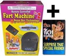 Fart Machine  2 with remote  1 ITCHING POWDER  COMBO 