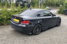 Breaking BMW 1 Series 123D M Sport E82 Coupe Sapphire Black Parts/Spares E81 E87