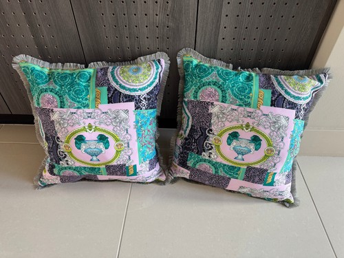 Versace Kissen nach Maß - Patchwork, Medusa - 2 Kissen